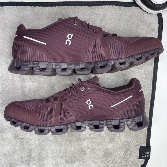 On Cloud Monochrome Shoes Size 11.5 Men's Color: Mulberry - Picture 6 of 11